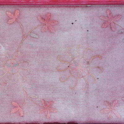 Κέντημα με ροζ πατίνα 190557