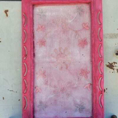 Κέντημα με ροζ πατίνα 190557