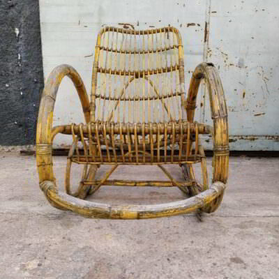 Κουνιστή καρέκλα μπαμπού 160402