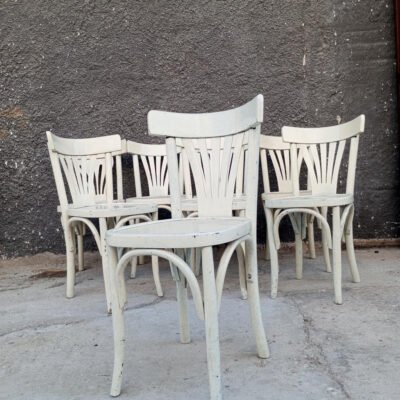 Λευκή καρέκλα καφενείου 230750 (ΣΤ)